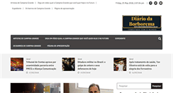 Desktop Screenshot of diariodaborborema.com.br
