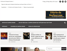 Tablet Screenshot of diariodaborborema.com.br